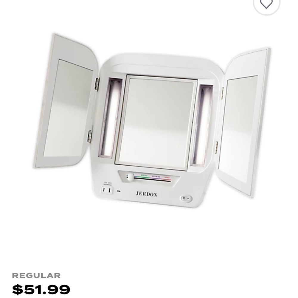 Jerdon makeup mirror
